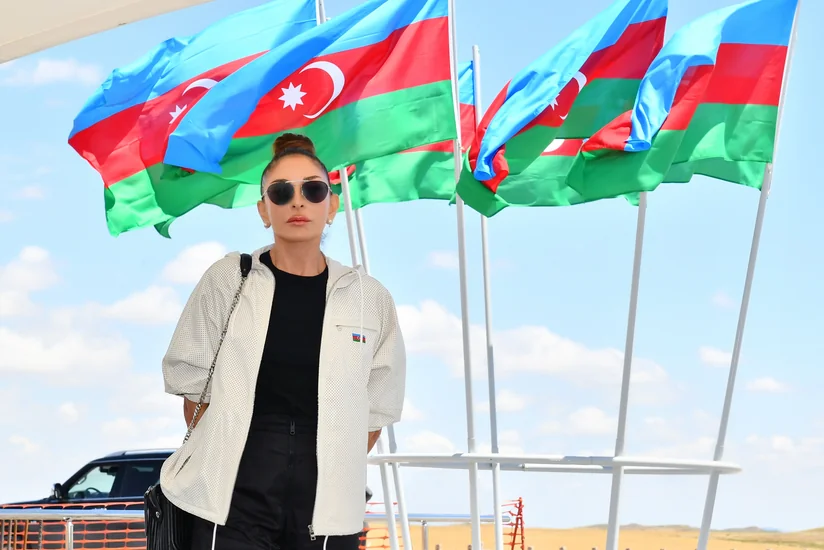 Мехрибан Алиева поделилась фото из Зангиланского района