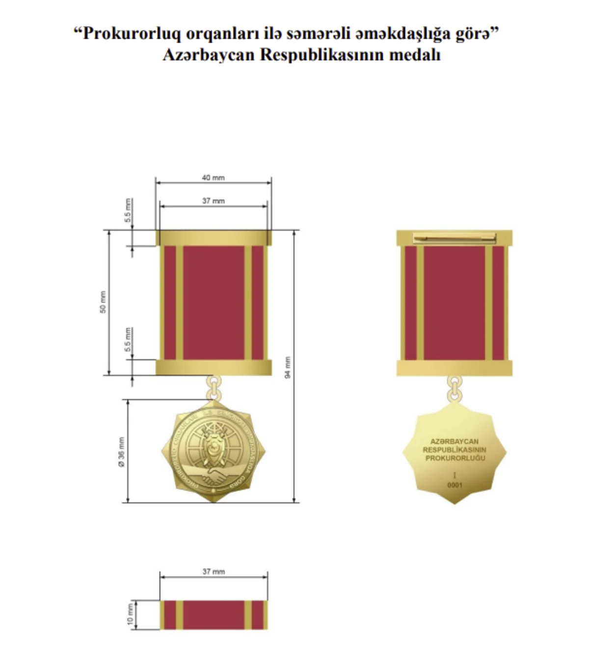 Prezident İlham Əliyev Azərbaycanda iki yeni medalın təsis olunmasını təsdiqləyib