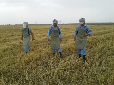 ​ANAMA 2 ədəd partlamamış hərbi sursat aşkar edib