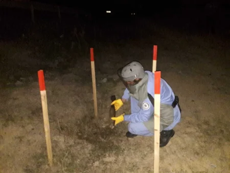 Füzuli rayonunda minaatan mərmisi aşkar olunub