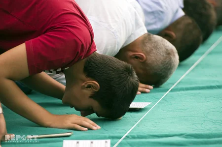 Bakıda bayram namazı - FOTOREPORTAJ