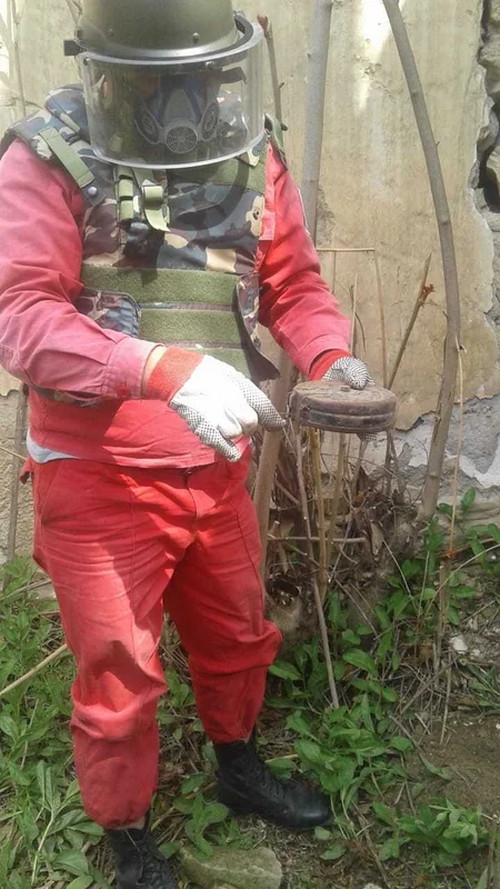 Qazaxda boş avtomat darağı tapıldı