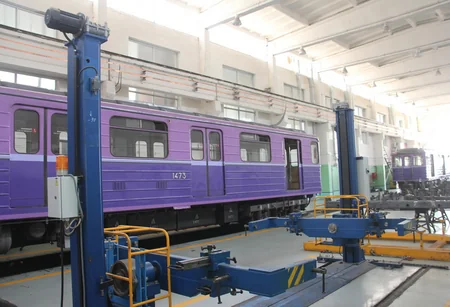 Bakı metrosu daha bir yeni nəsil qatarında ilk irihəcmli təmir aparır