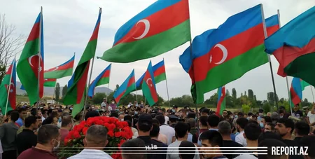 Ağstafada şəhid dəfn edilib