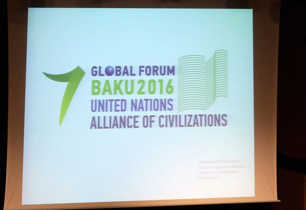 Bakıda keçiriləcək BMT Sivilizasiyalar Alyansının 7-ci Qlobal Forumunun loqotipi təqdim olunub