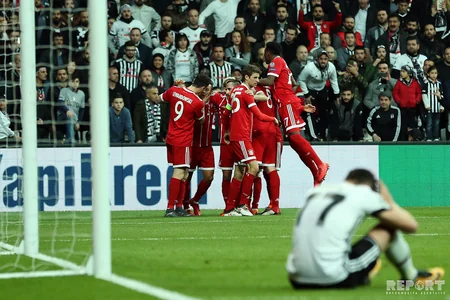 Бавария обыграла Бешикташ и пробилась в 1/4 финала Лиги чемпионов - ФОТОРЕПОРТАЖ