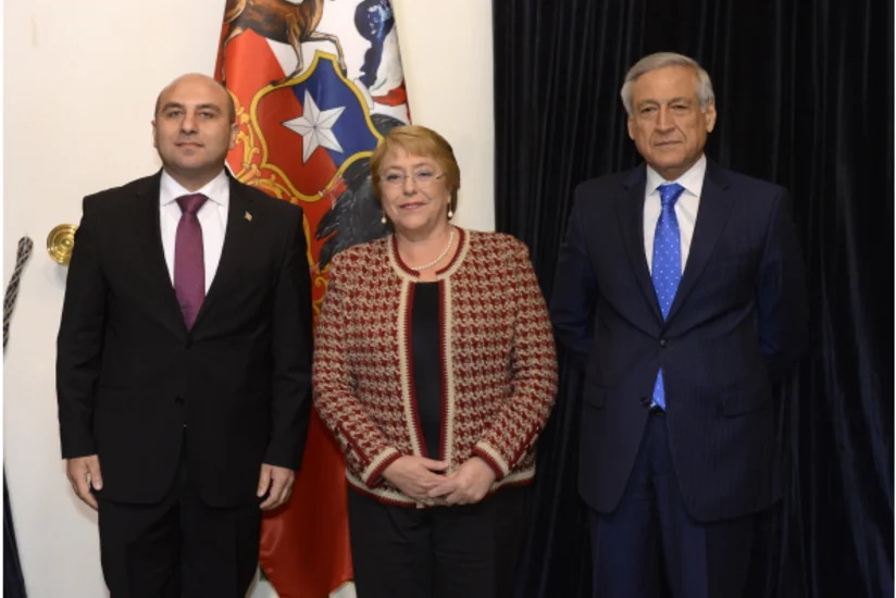 Азербайджанский посол вручил свои верительные грамоты президенту Чили