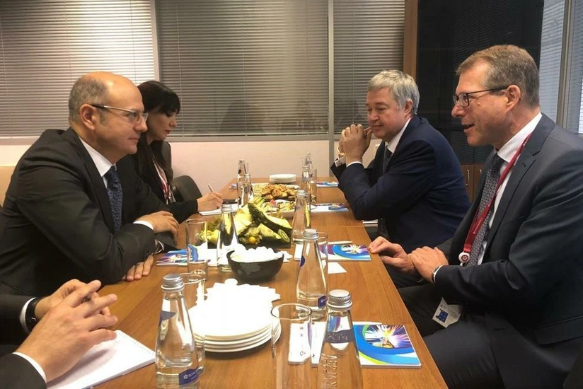 Energetika naziri “Siemens” şirkətinin tədbirində iştirak edib