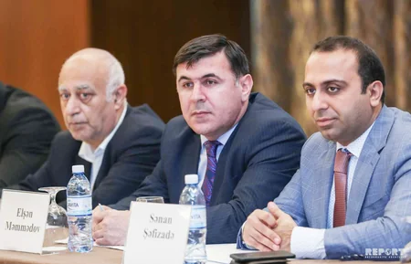 İdman Jurnalistlərinin Respublika Toplantısı keçirildi - FOTOLAR