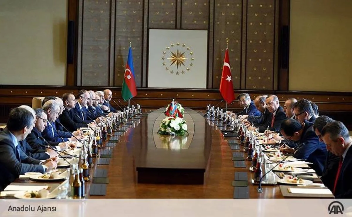 Ankara hosts 5th meeting of Turkey-Azerbaijan High Level Strategic Cooperation Council