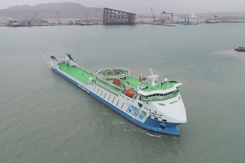 Azərbaycanda ilk Ro-Pax tipli gəmi-bərəsi necə hazırlanıb? - REPORTAJ