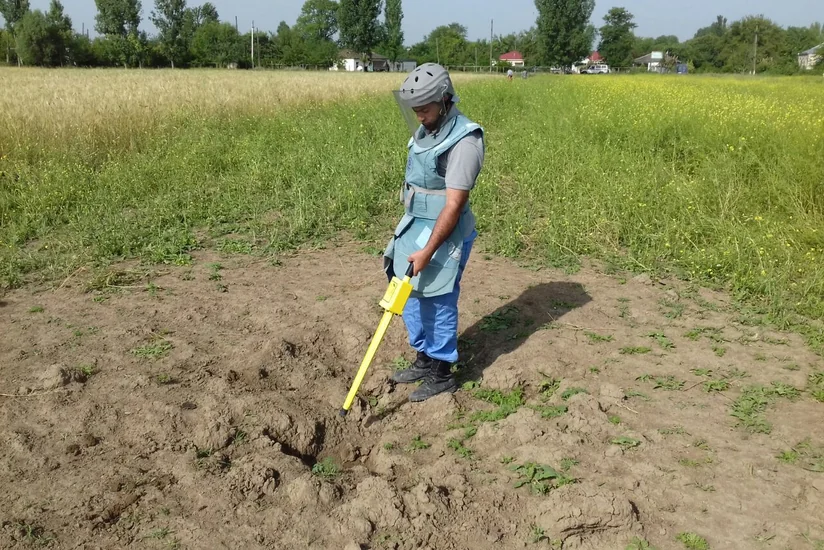 ​Tərtərdə 4 ədəd qrad raketinin hissəsi aşkar edilib