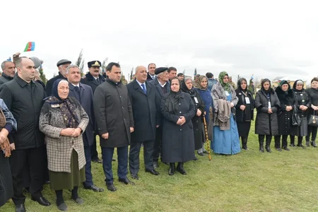 Cocuq Mərcanlıda Aprel şəhidlərinin xatirəsinə ağacəkmə aksiyası keçirilib