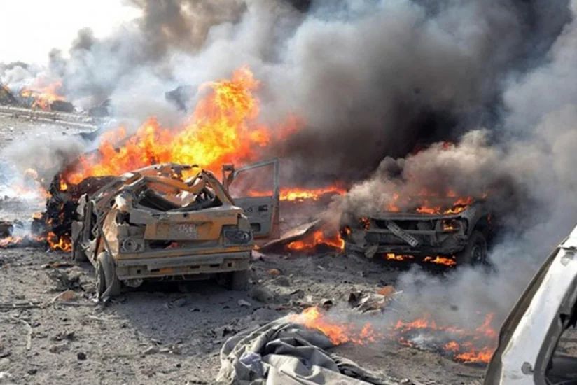 Yerevanda tuneldə avtomobil partlayıb