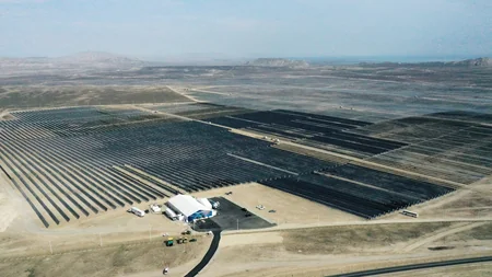 Prezident Qaradağ Günəş Elektrik Stansiyasının rəsmi açılış mərasimində iştirak edib - YENİLƏNİB-2