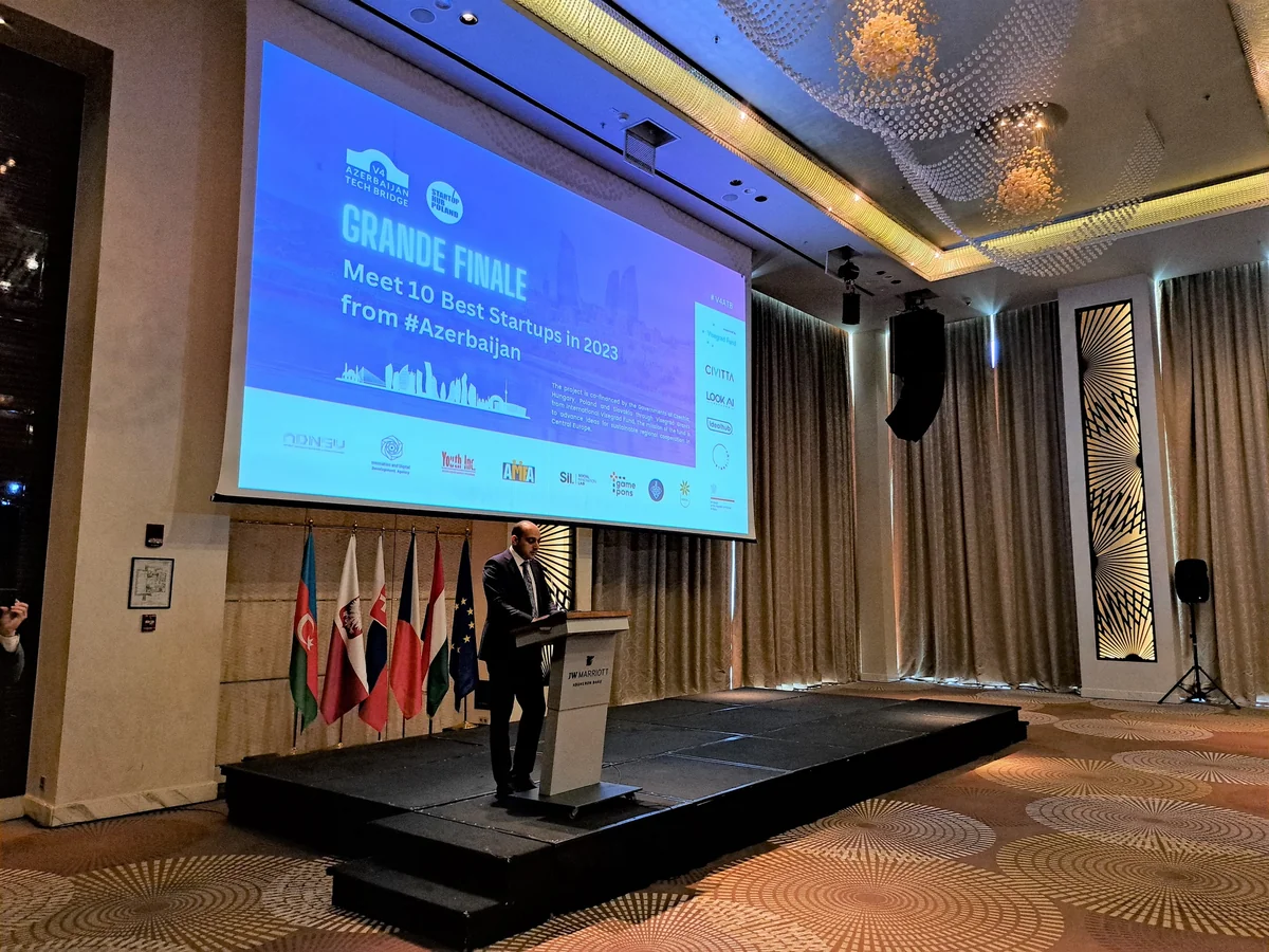 Bakıda “V4-Azerbaijan Tech Bridge” proqramının finalı baş tutub