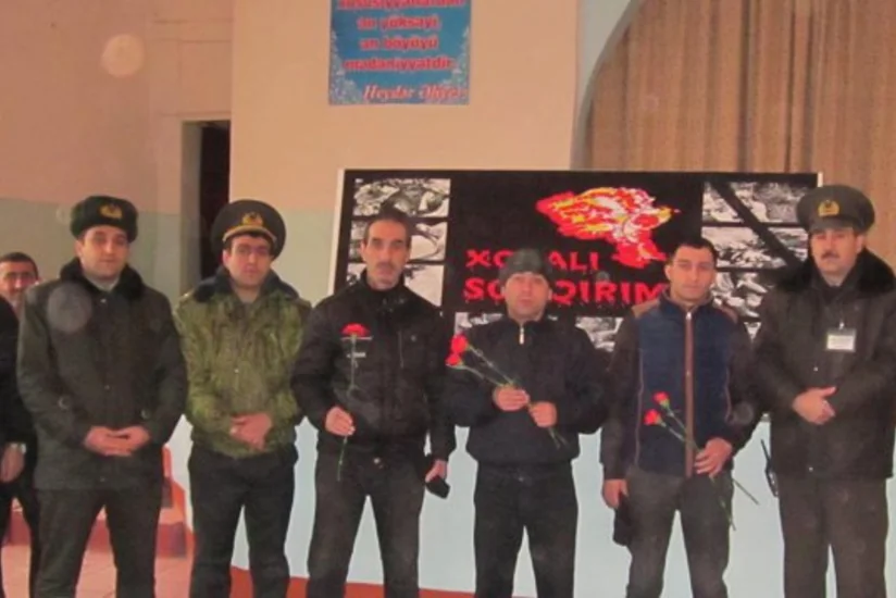 ​Penitensiar xidmətdə Xocalı qurbanlarının xatirəsi anılıb