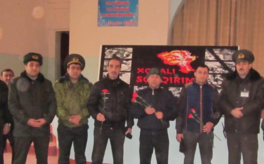 ​Penitensiar xidmətdə Xocalı qurbanlarının xatirəsi anılıb