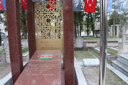 Məhəmməd Əmin Rəsulzadənin məzarının abadlaşdırılması istiqamətində kompleks işlər görülüb