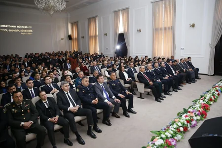 Bərdədə “Heydər Əliyev və hüquqi dövlət quruculuğu” adlı konfrans keçirilib - YENİLƏNİB