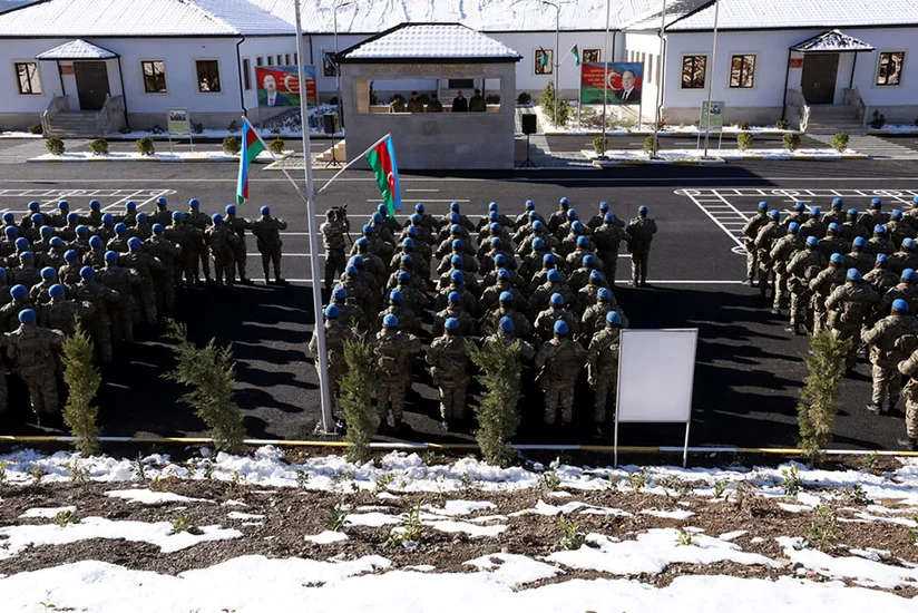 Azerbaijani Defense Minister meets with military personnel serving in liberated territories