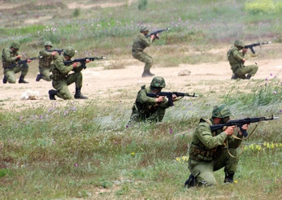 Hərbi təlimlərdə Səfərbərlik və Hərbi Xidmətə Çağırış üzrə Dövlət Xidmətinin şöbə və bölmələri iştirak edib