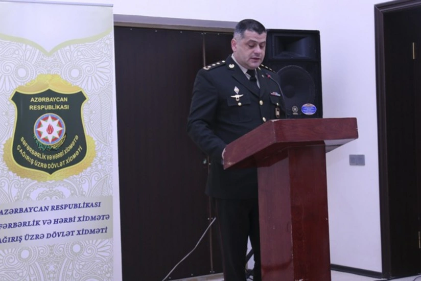 Ağsudan olan çağırışçılar həqiqi hərbi xidmətə yola düşüblər