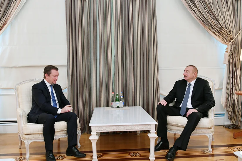 President Ilham Aliyev receives International Paralympic Committee president