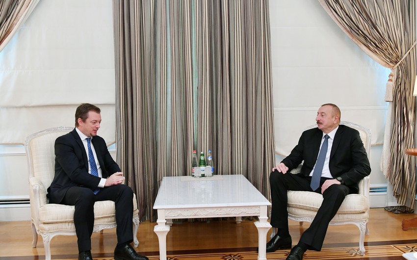 Prezident İlham Əliyev Beynəlxalq Paralimpiya Komitəsinin prezidentini qəbul edib - YENİLƏNİB