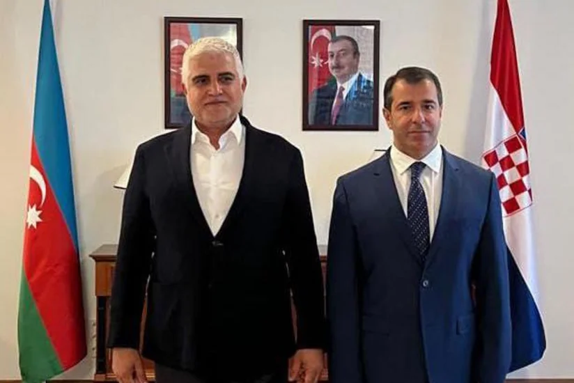 Qarabağın prezidenti Azərbaycanın Xorvatiyadakı səfiri ilə görüşüb