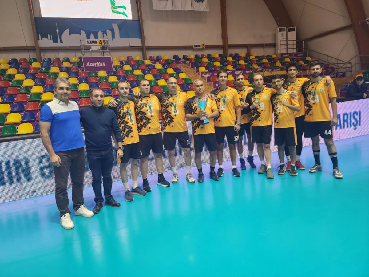 FHN-in kişilərdən ibarət voleybol komandası yarışın çempionu olub