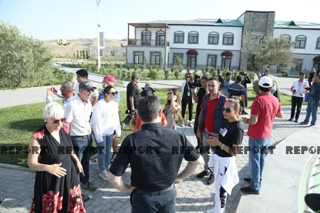 Foreign travelers visit Zangilan