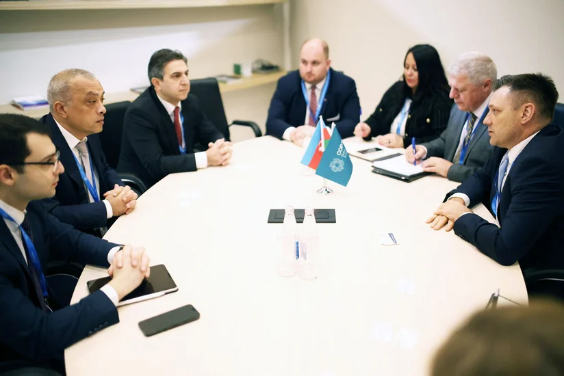 ADSEA sədri slovakiyalı rəsmilərlə su ehtiyatlarının idarə edilməsi barədə fikir mübadiləsi aparıb