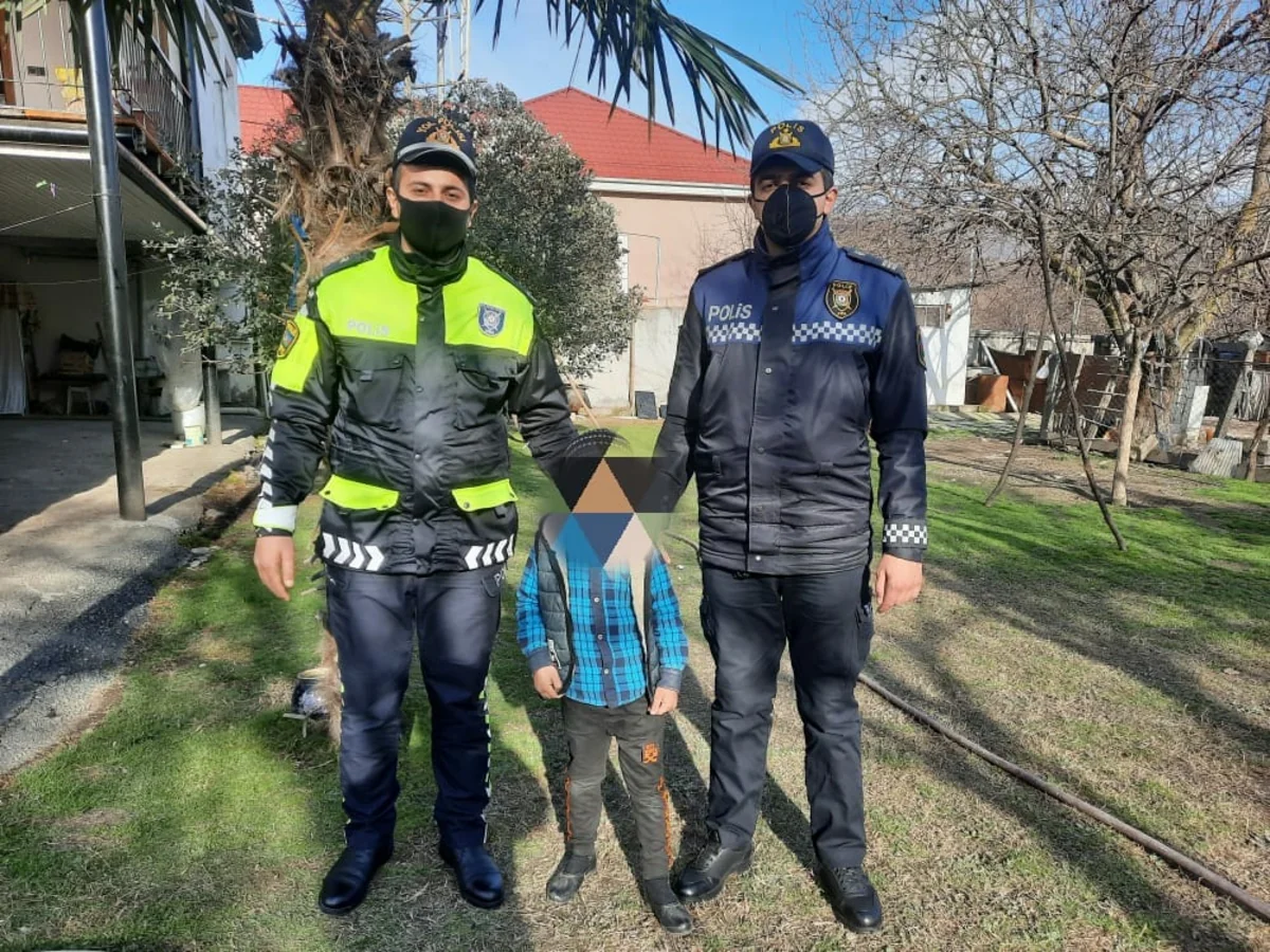 Balakəndə polislər itkin düşən azyaşlını tapdılar