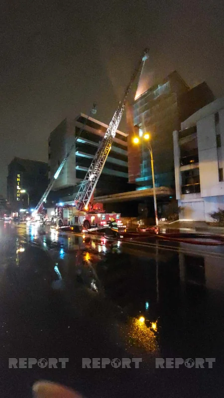 Bakıda hoteldə baş verən yanğınla bağlı təfərrüatlar məlum olub