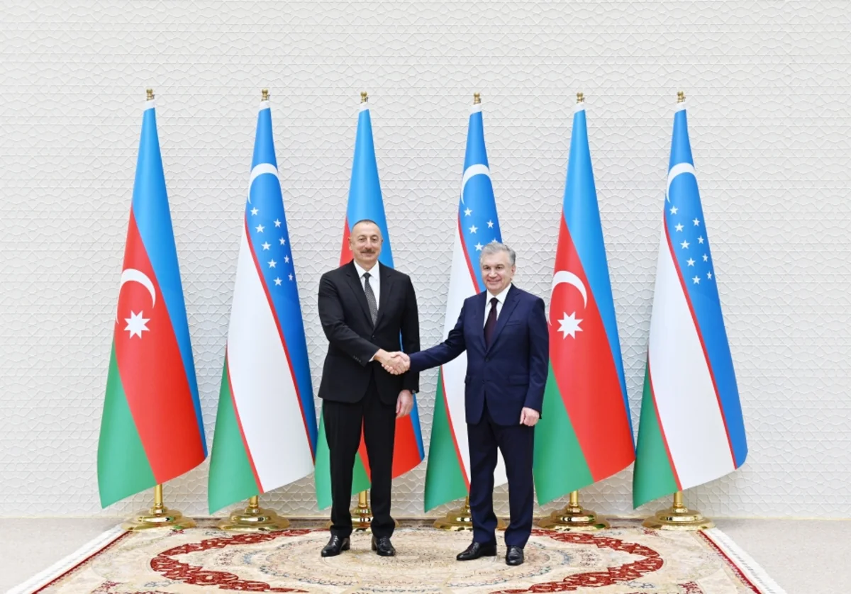 Azərbaycan və Özbəkistan prezidentlərinin məhdud tərkibdə görüşü olub