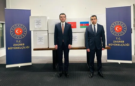 Azerbaijani Embassy in Croatia provides assistance to Turkiye