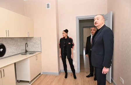 Suqovuşanda yaşayış kompleksi istifadəyə verilib - YENİLƏNİB