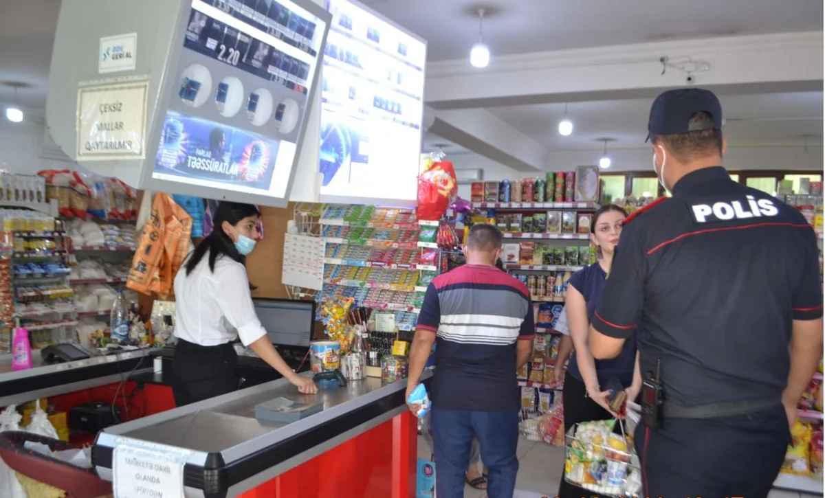 В Мингячевире оштрафовали граждан, не носивших маски