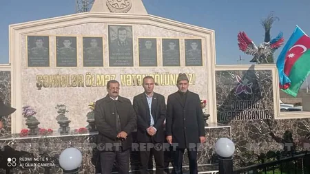 Vətən müharibəsi şəhidlərinin xatirəsinə ucaldılan bulaq kompleksinin açılışı olub