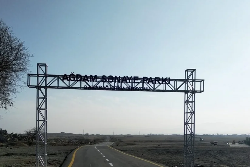 Производимые в Агдамском промпарке стройматериалы используются в восстановлении освобожденных территорий