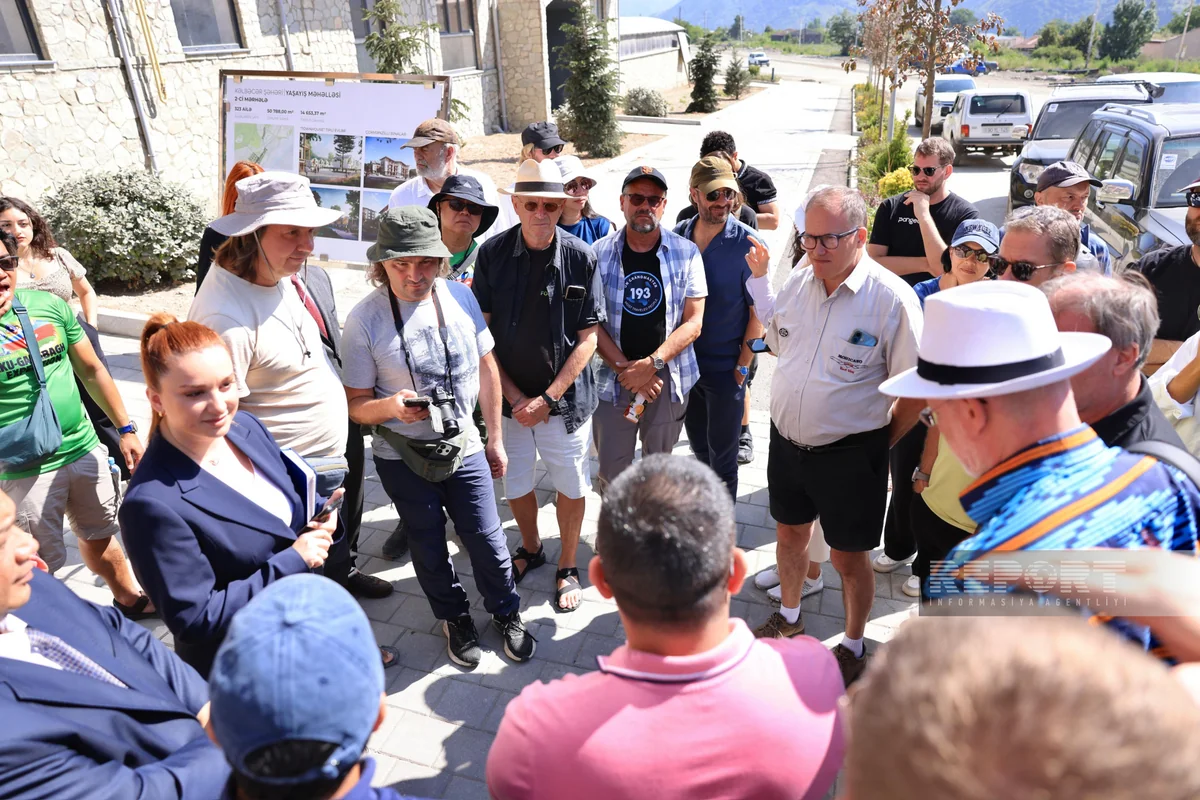 Beynəlxalq səyyahlar Kəlbəcərdə olublar