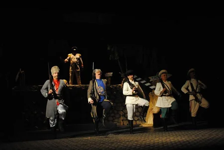 Sumqayıt teatrında Hacı Qara tamaşasına daxili baxış keçirilib