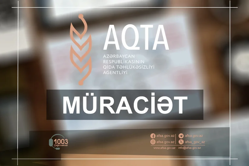 AQTA bəzi müəssisələrə fitosanitar sertifikatın verilməsini dayandırıb