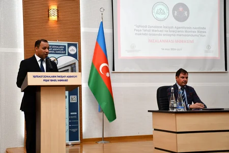 Azerbaijan starting to use dual diploma program on vocational education with Switzerland