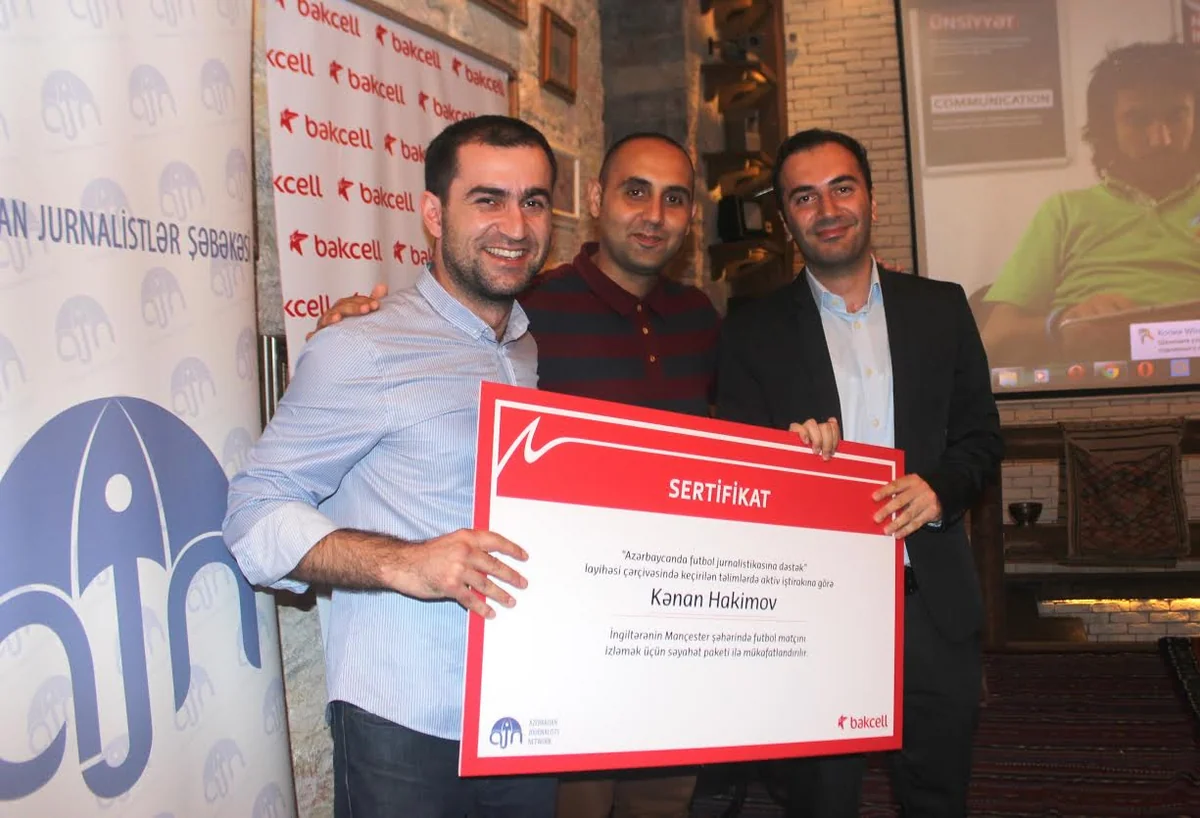 ​Bakcell completes Supporting football journalism in Azerbaijan project