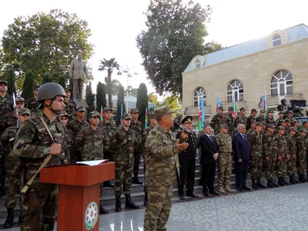 Aprel döyüşçülərinin bir qrupu ehtiyata buraxılıb