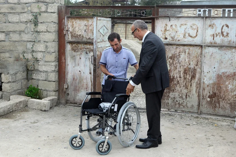 Ötən il əlilliyi olan 35 mindən çox şəxs reabilitasiya vasitəsi ilə təmin edilib