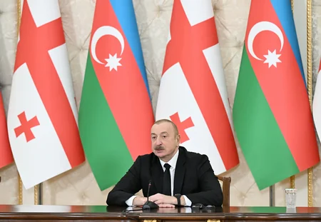 Azərbaycan və Gürcüstan prezidentləri mətbuat bəyanatlarla çıxış ediblər - YENİLƏNİB