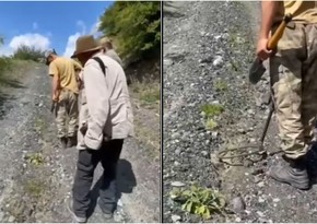 Известный фотограф Реза Дегати едва не подорвался на мине в Кельбаджаре